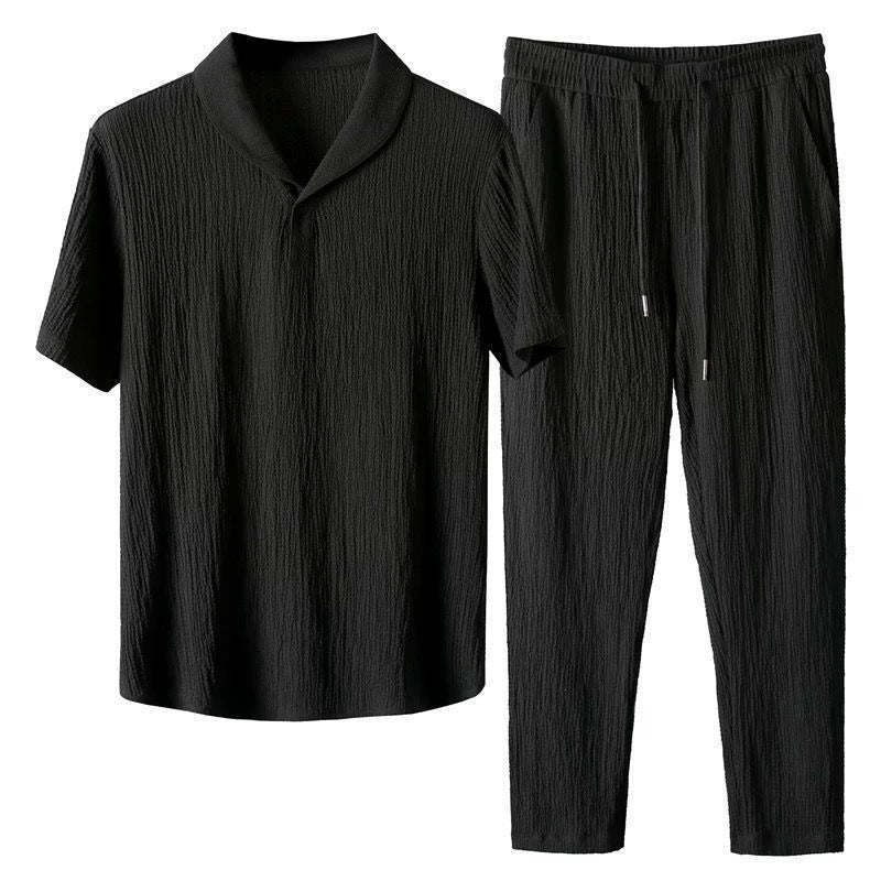 Breathable two-piece suit