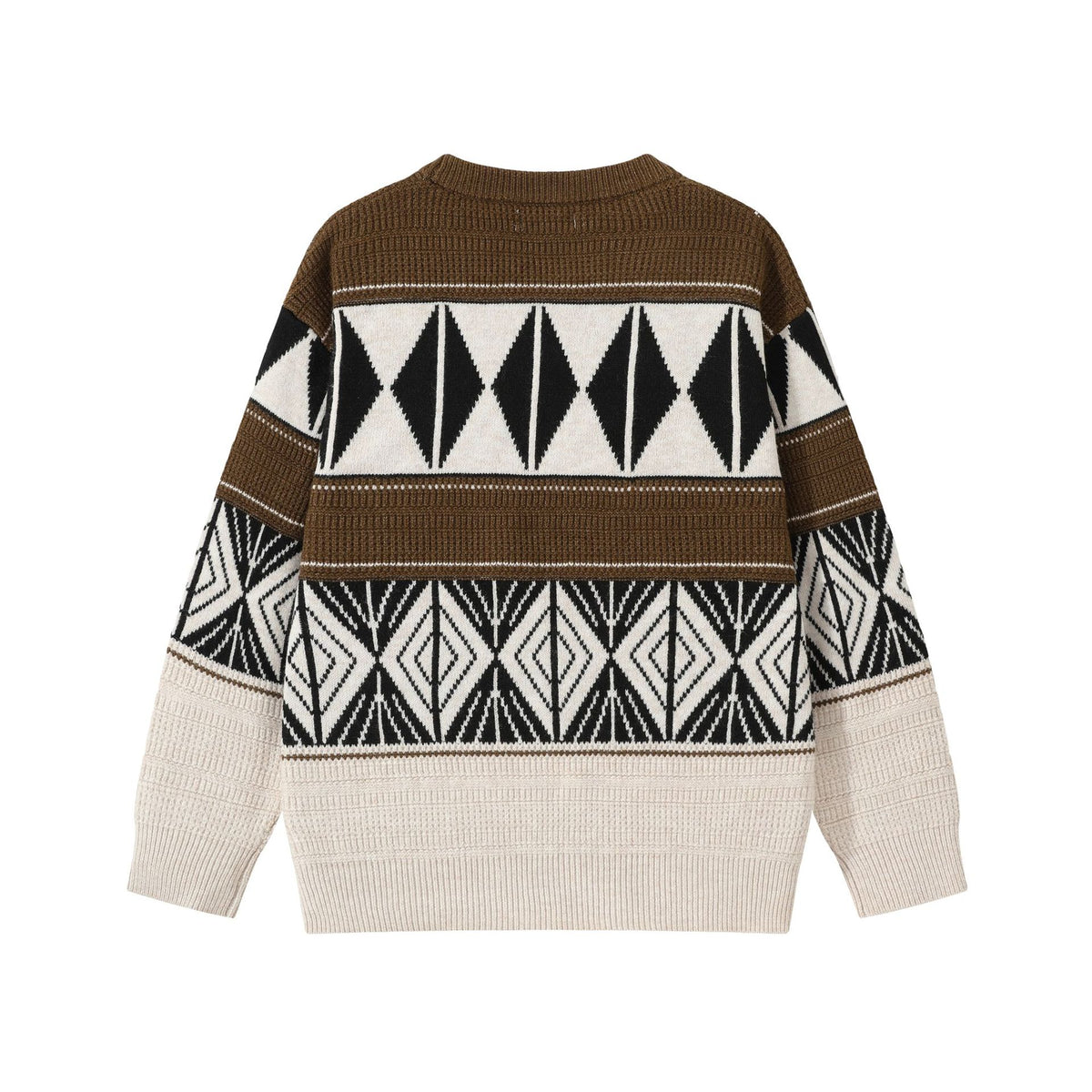 Diamond Pattern Knitwear for Men