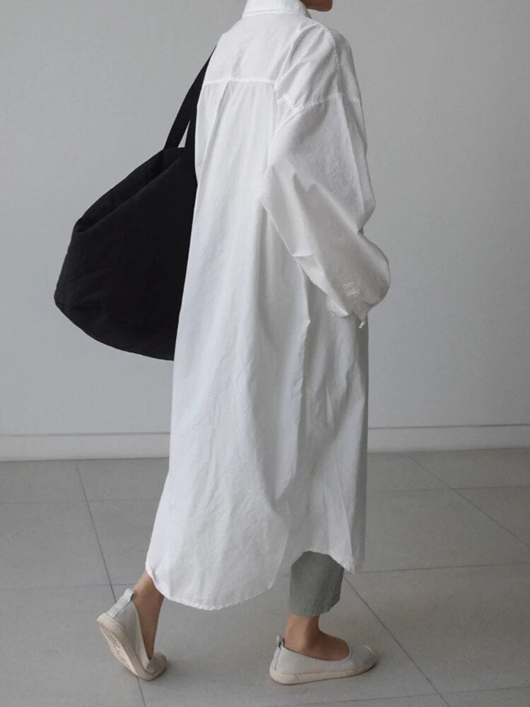 Long Sleeve Loose Fit Shirt