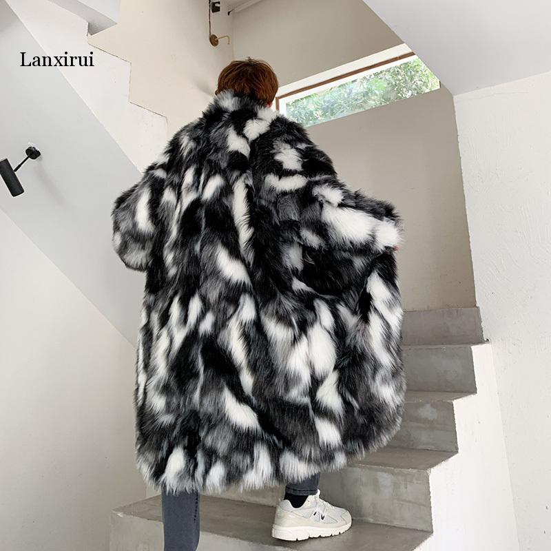 Camouflage Thick Fur Collar Coats
