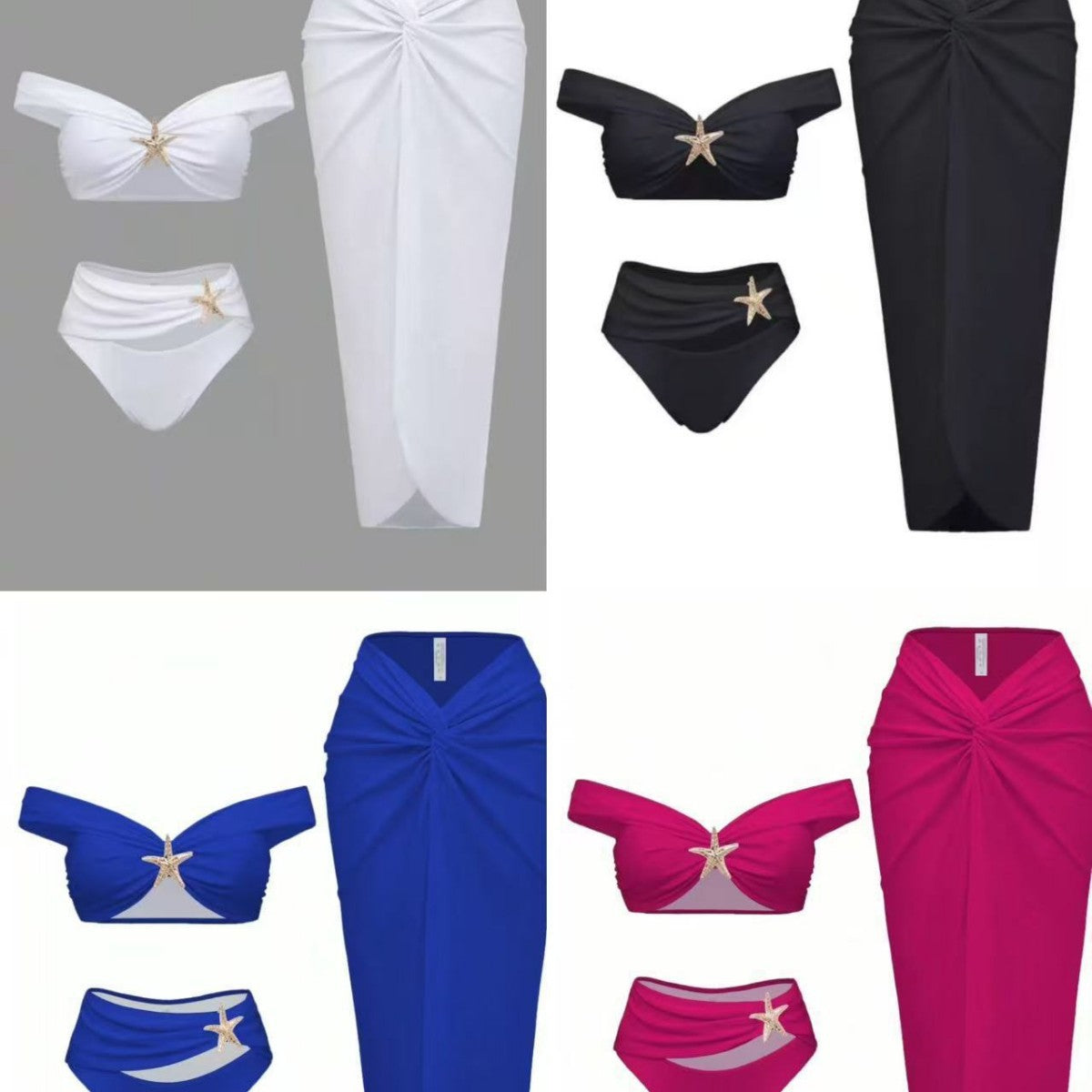 Three-Piece Beachwear