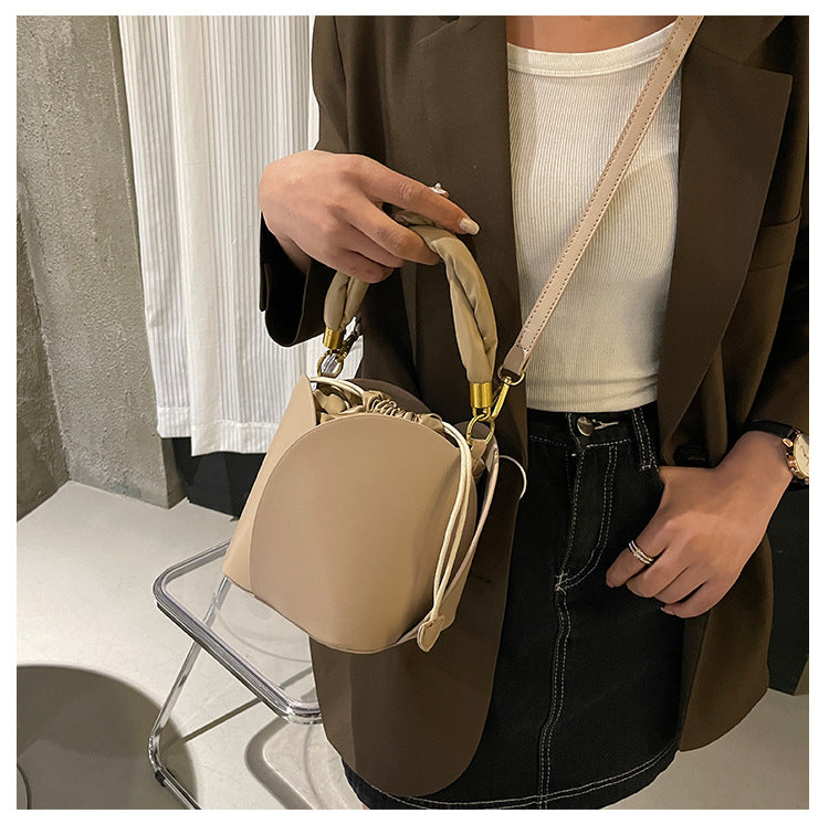 Women's Petal Soft Drawstring Bucket Bag
