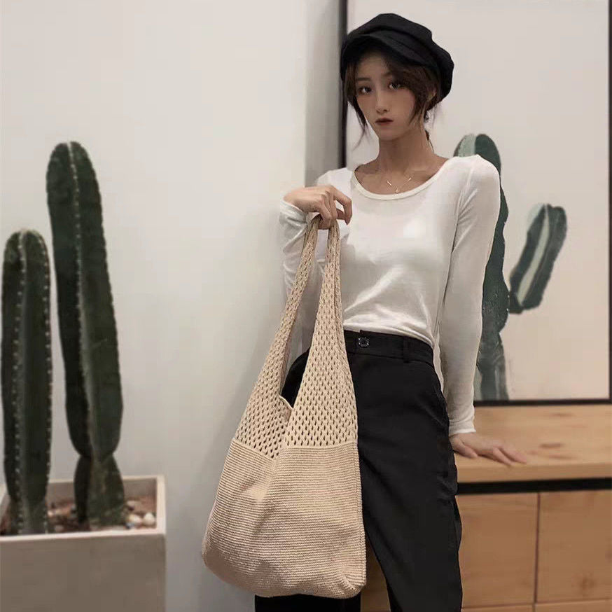 Knitted Tote Bag