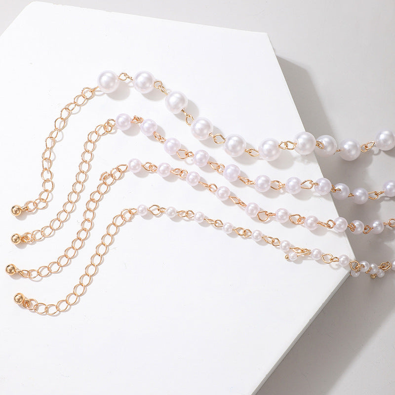 Beaded Multi-layer Anklet