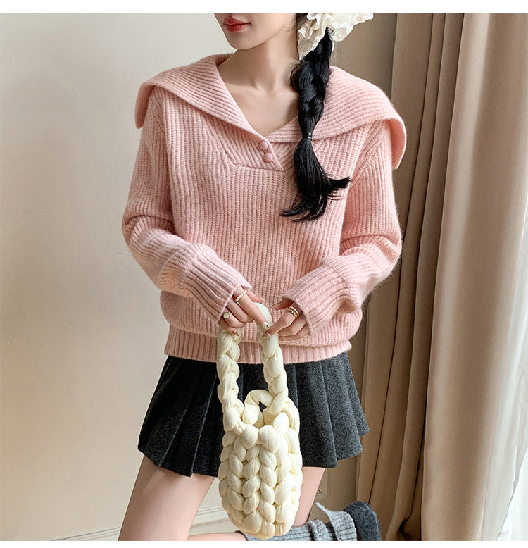 Women's Collar Knitwear