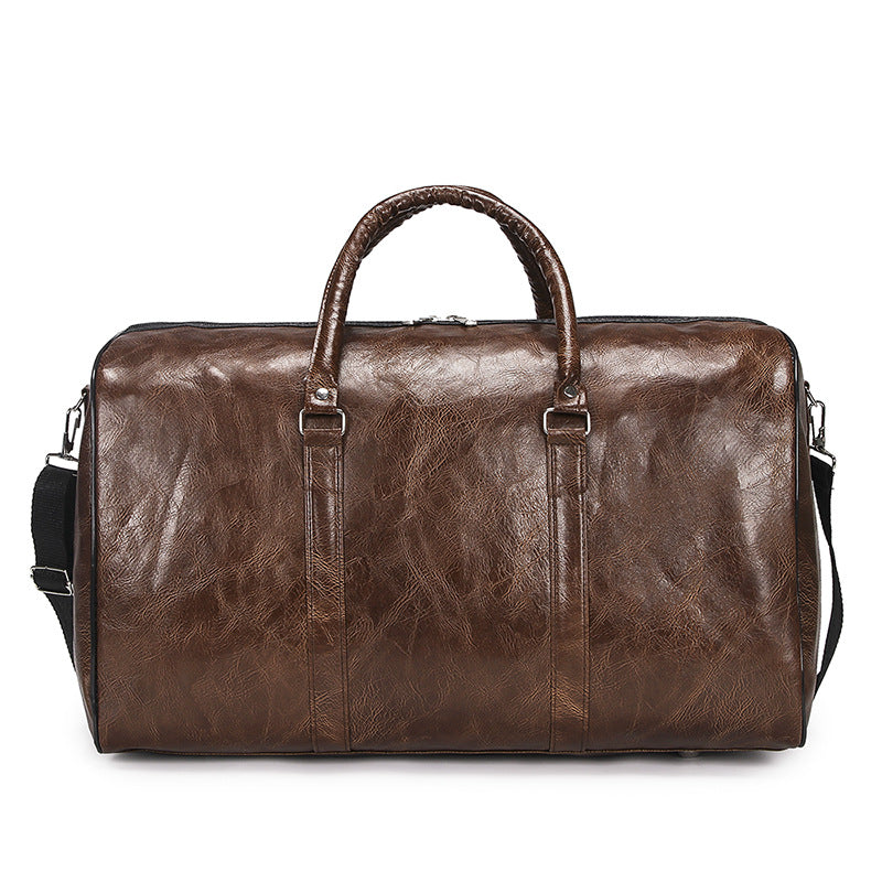 Cylindrical luggage bag