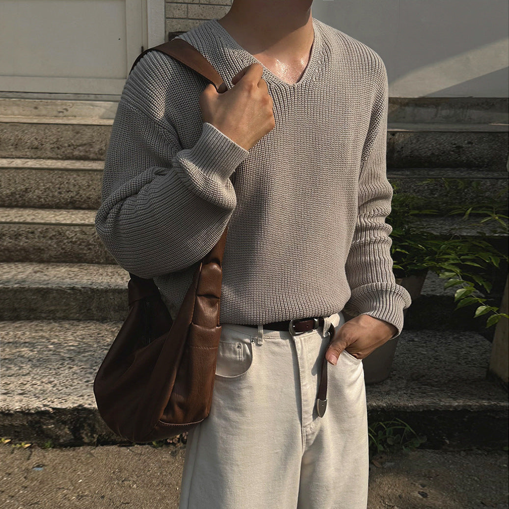 V-Neck Sweater Men