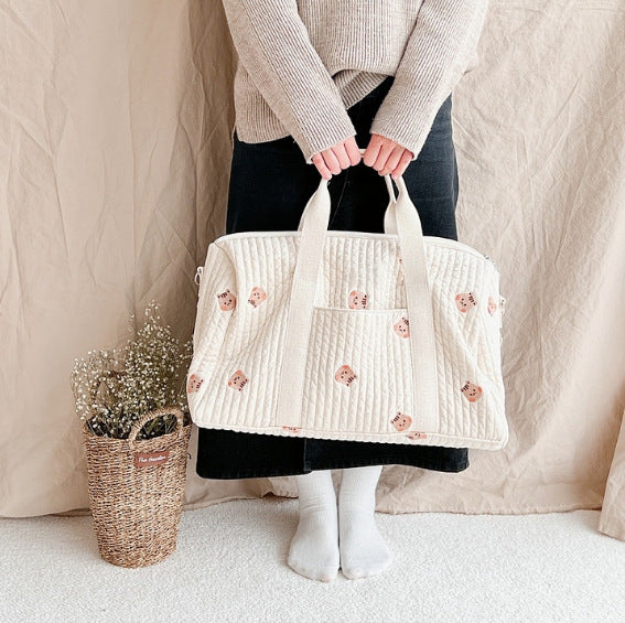 Embroidered Travel Bag