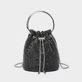 Diamond bucket bag