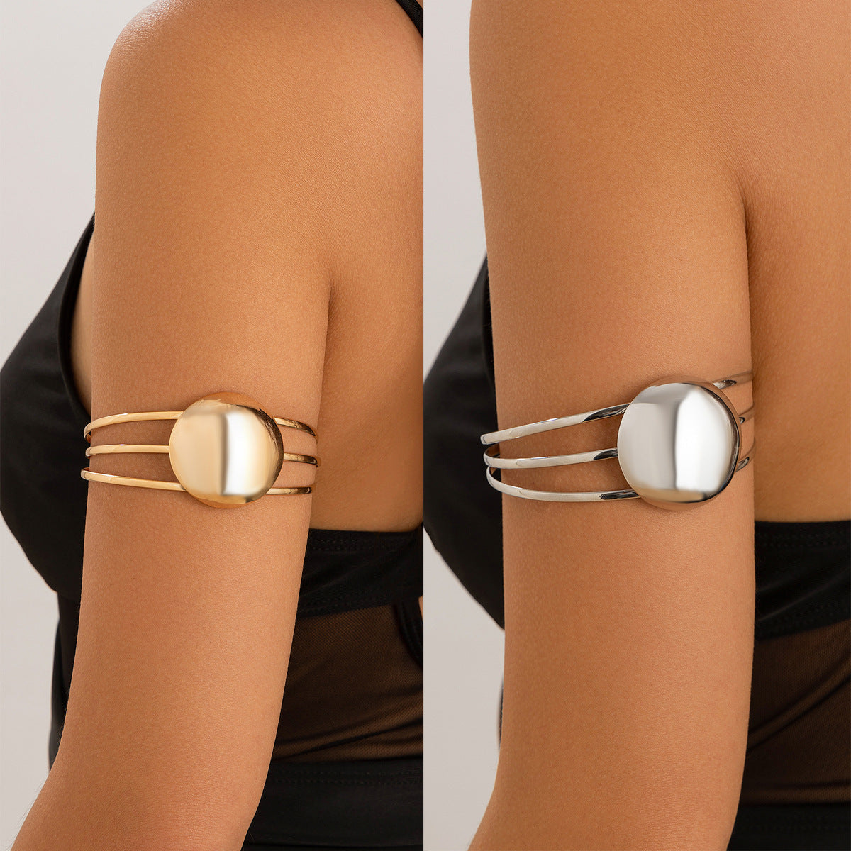 Three-layer bread arm bracelet