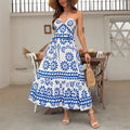 Hanging neck cross dress