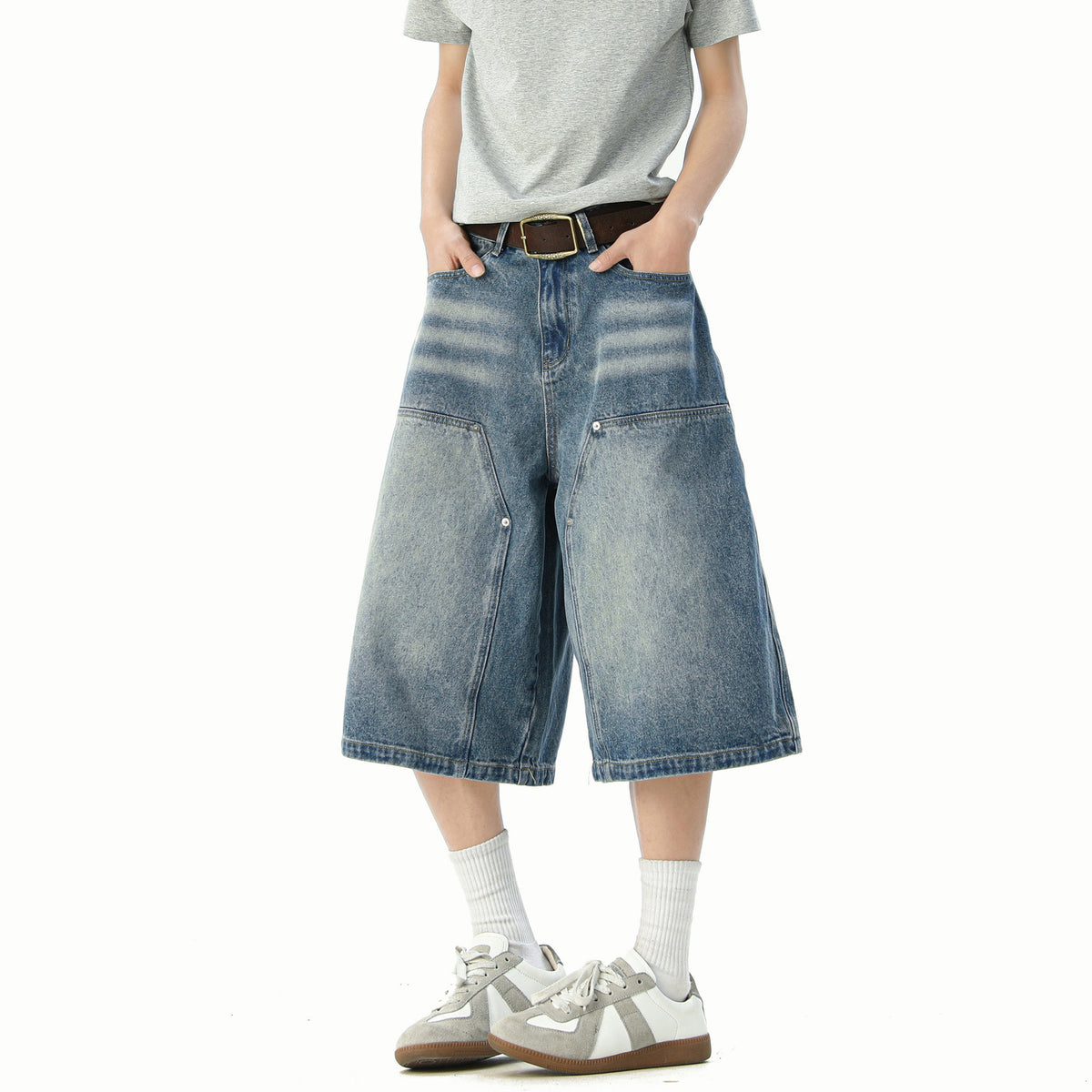 Unisex Shorts Jeans
