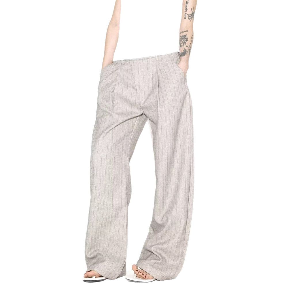 Stripe Texture pants for Men and women