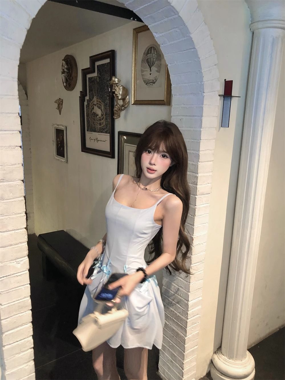 One Dress Multiple Wears Bow Strap Dress
