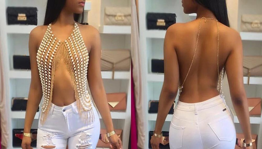 Pearl Body Chain