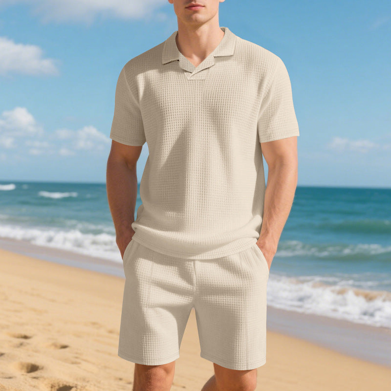 Men's polo shirt set for men