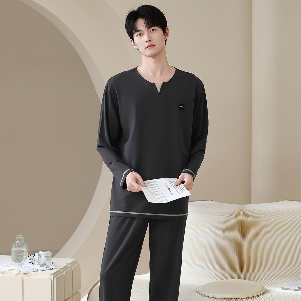 Men in pajamas