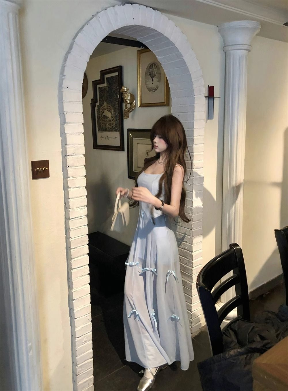One Dress Multiple Wears Bow Strap Dress