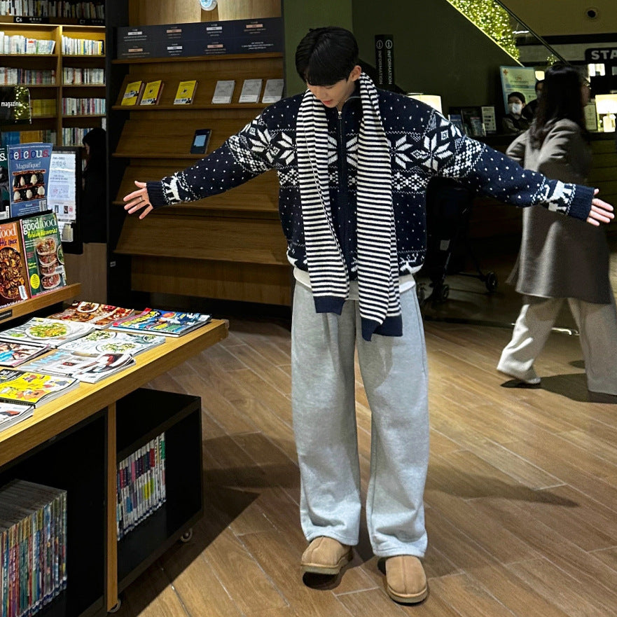 Open Sweater Men