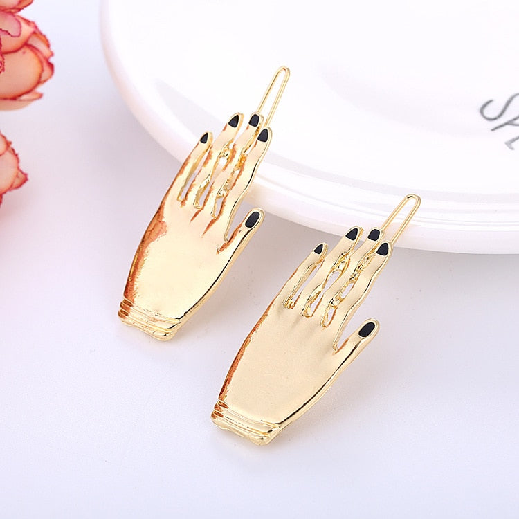 Nail Hand Hair Clips
