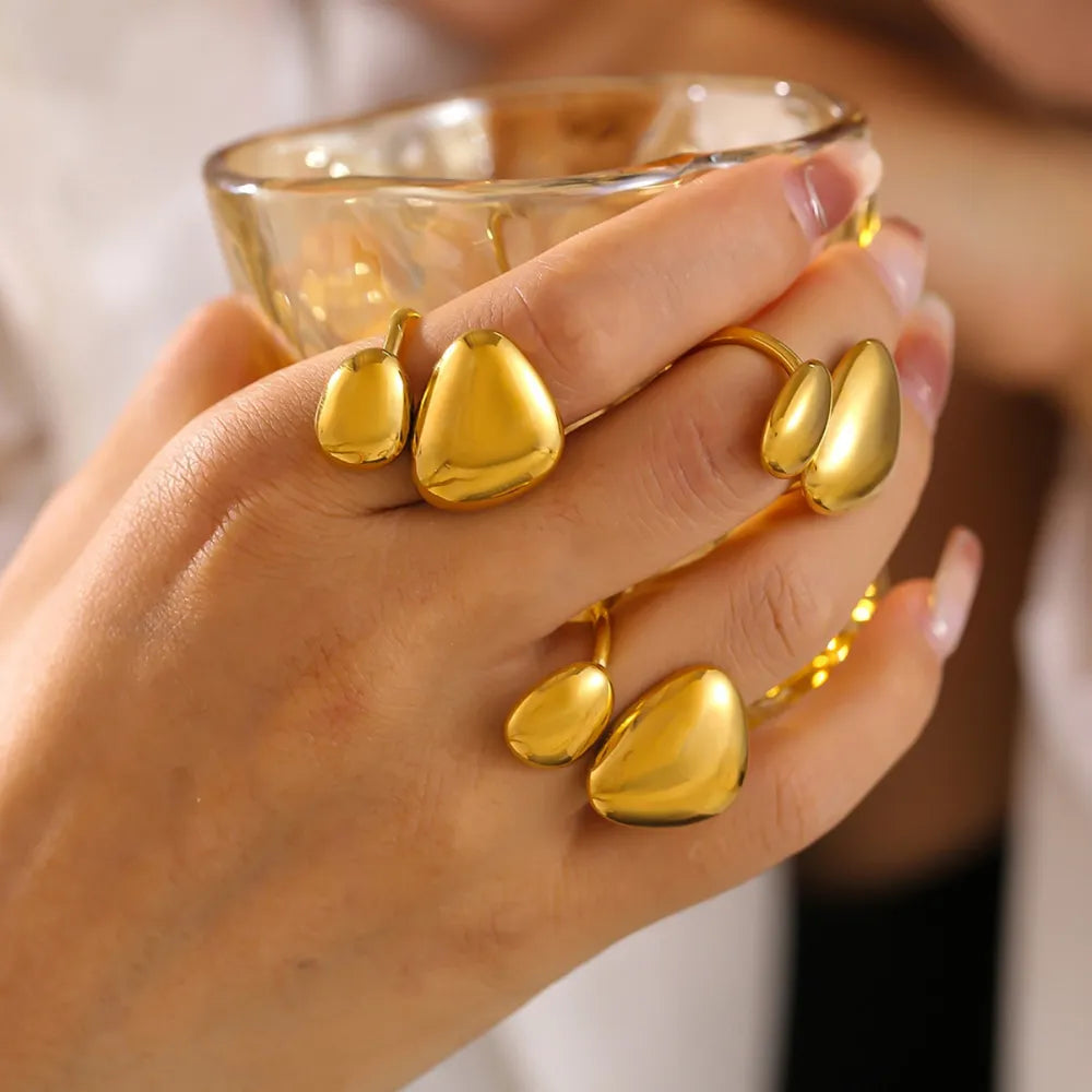 Geometric Irregular Smooth Open Ring