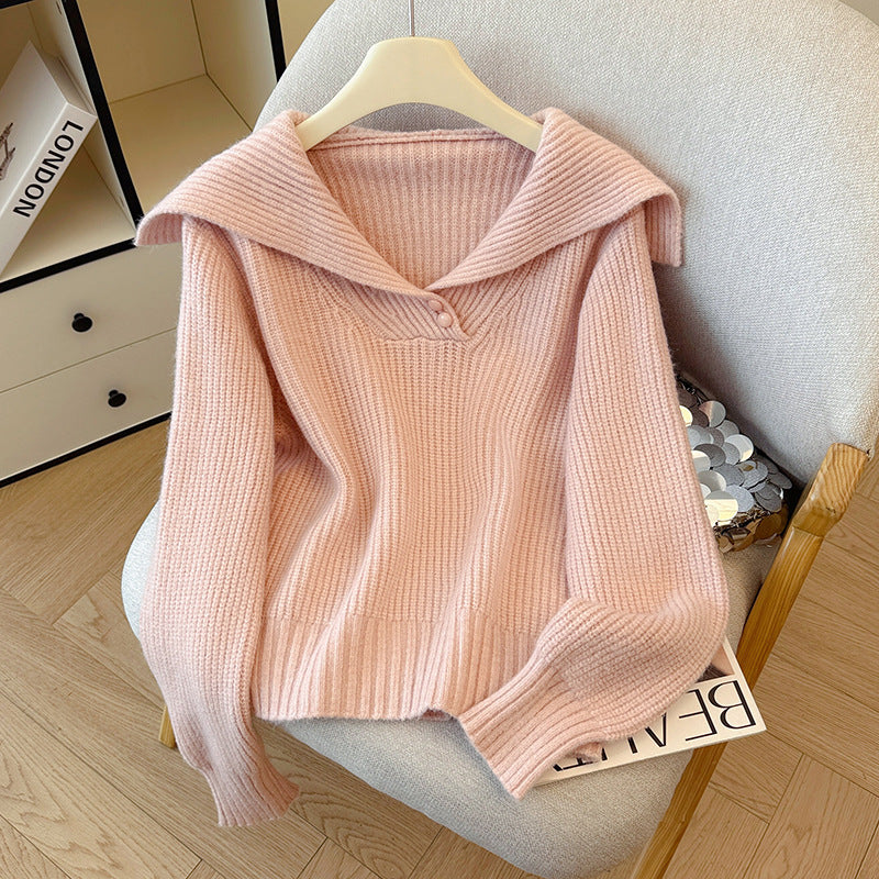 Women's Collar Knitwear