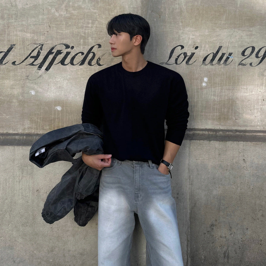 Casual Knit Sweater for Men