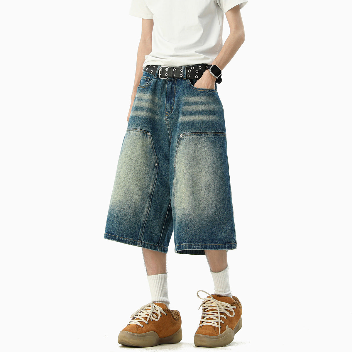 Unisex Shorts Jeans