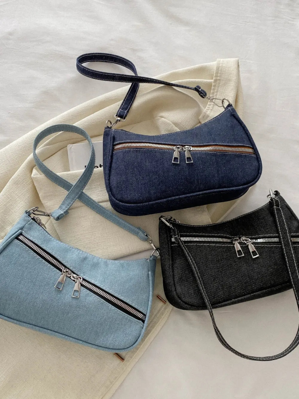Denim Shoulder Bag