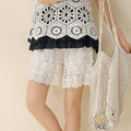 Lace shorts for women