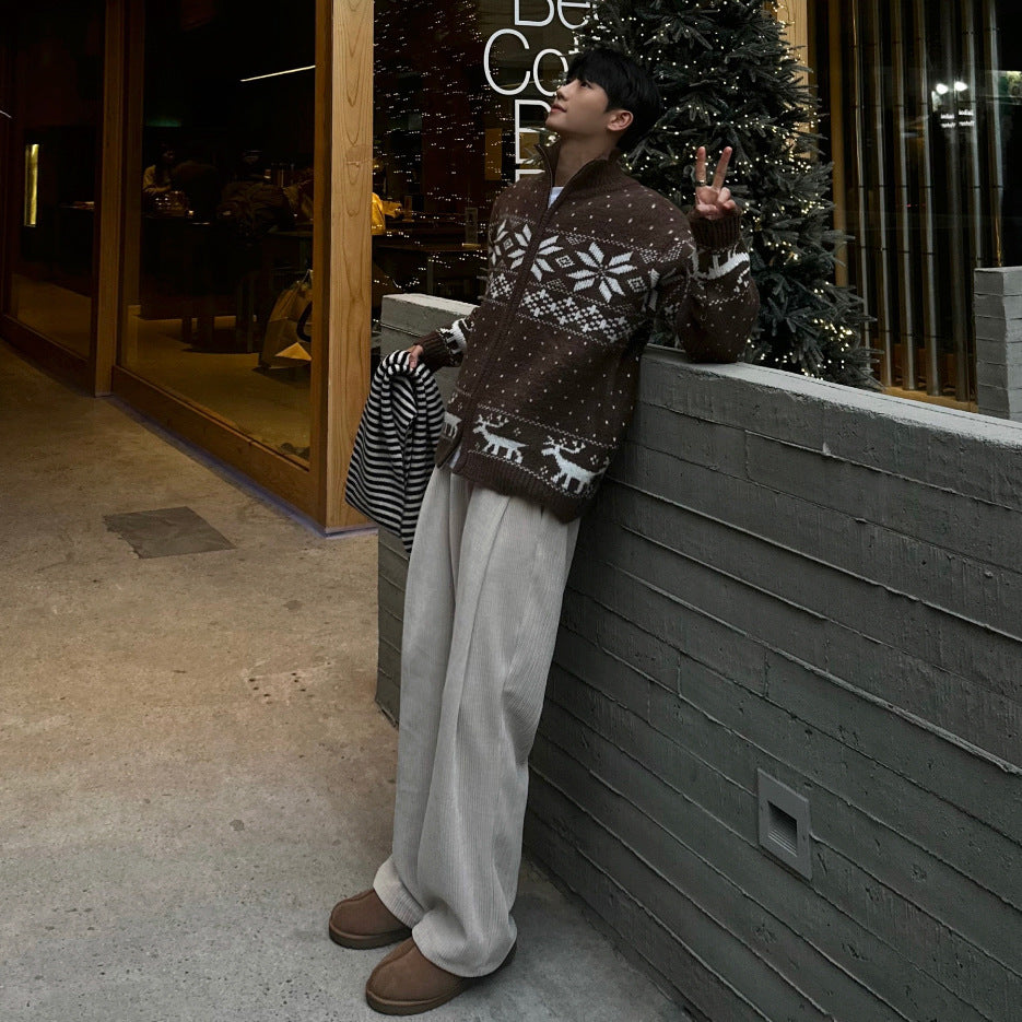Open Sweater Men
