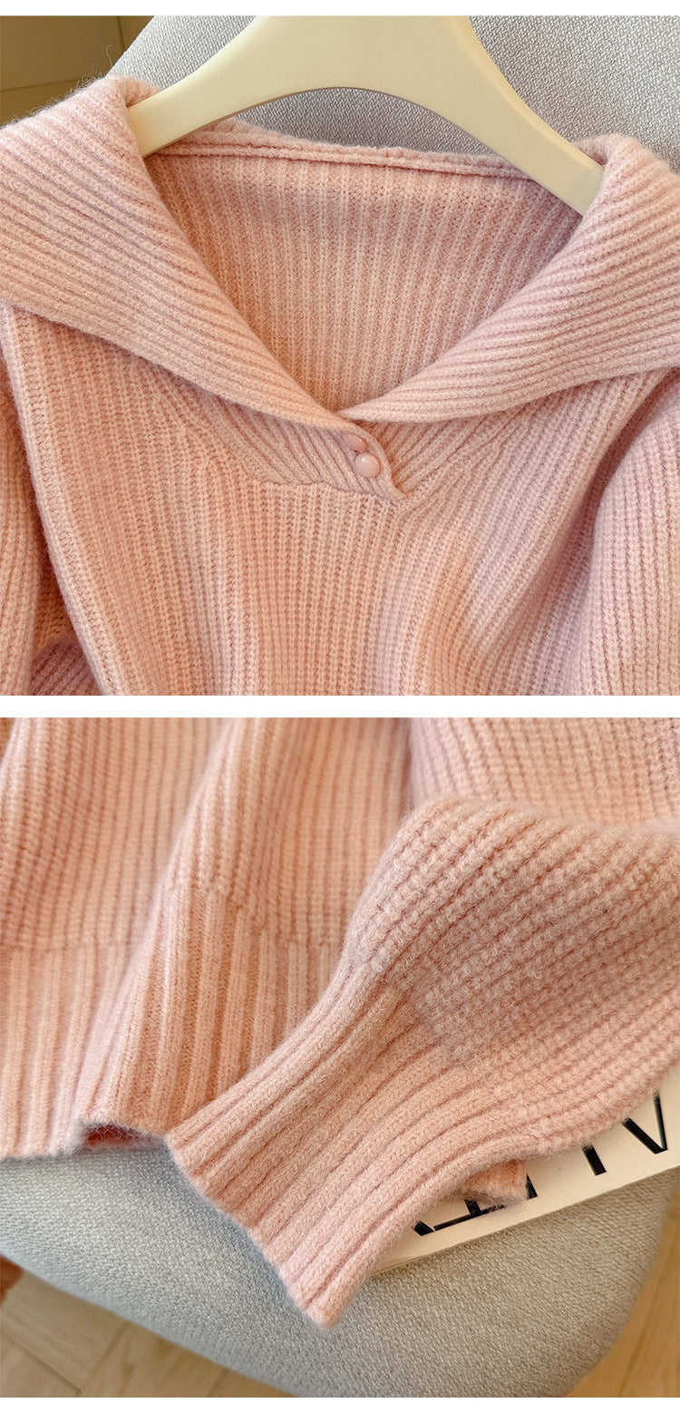 Women's Collar Knitwear