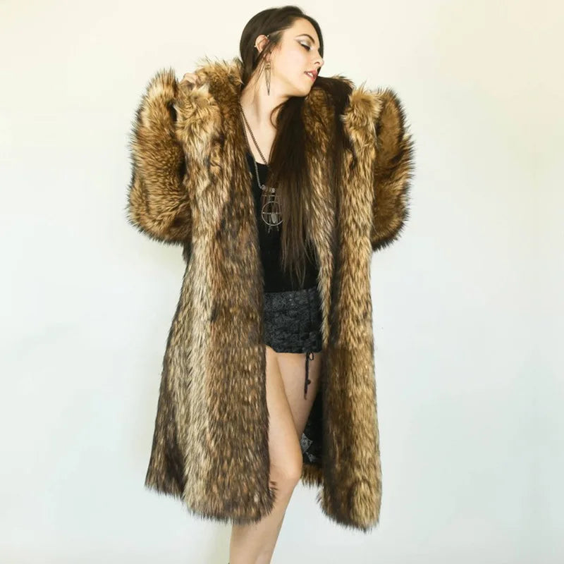 Women's Faux Fur Coat