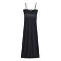 Lace patchwork camisole dress