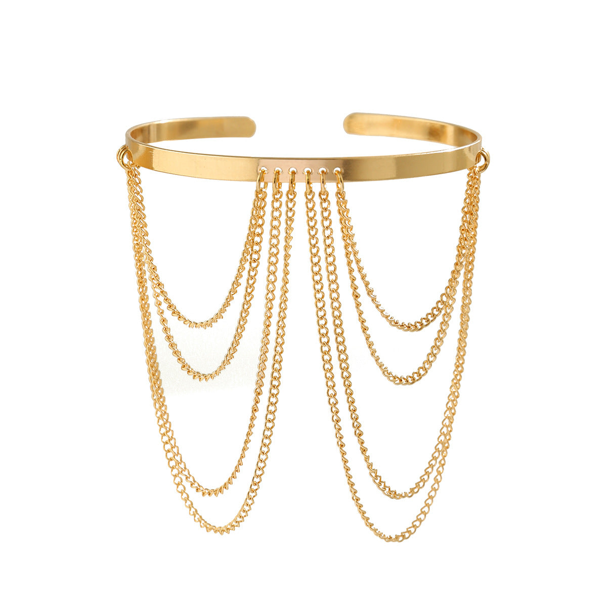 Ethnic arm chain with adjustable opening