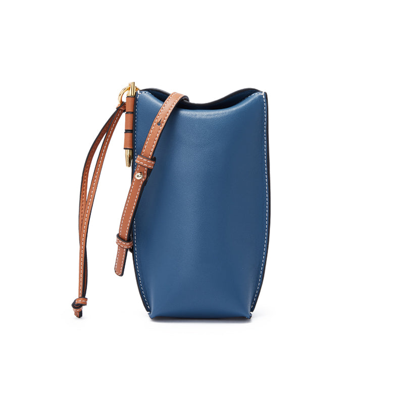 Mini Retro Leather Shoulder Bag