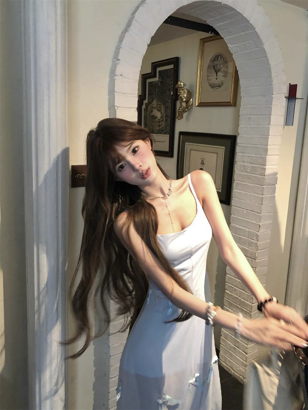One Dress Multiple Wears Bow Strap Dress