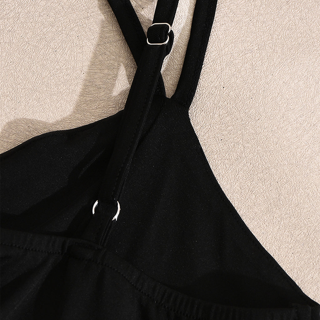 Backless contrasting printed dress