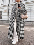 Patchwork Lace Up Coats
