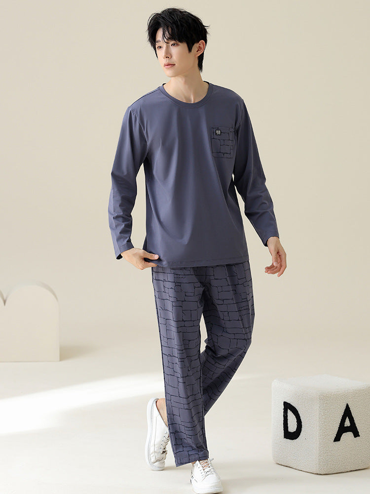 Men in pajamas