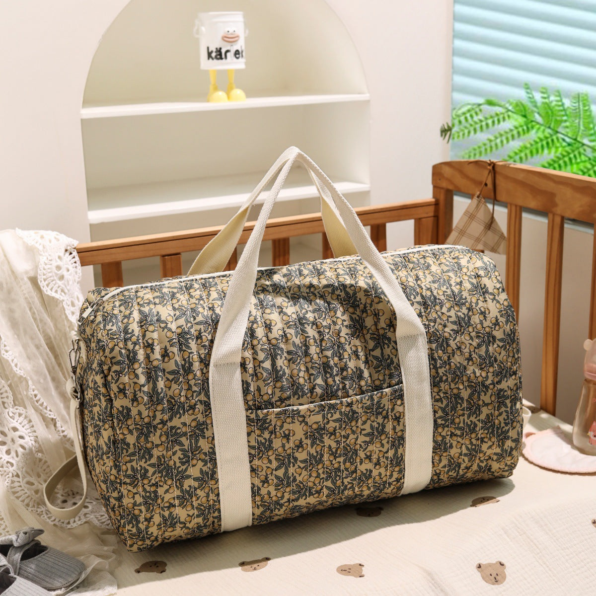 Embroidered Travel Bag