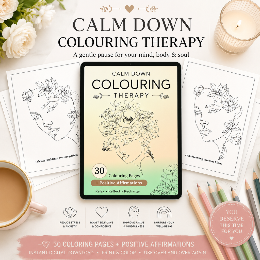 Colouring e-book for women