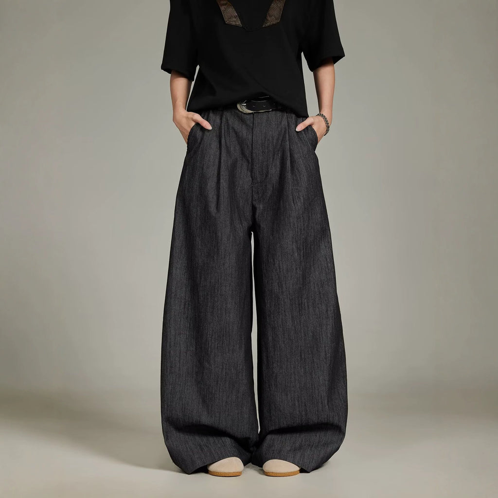 Preppy Casual Suit Pants for Men