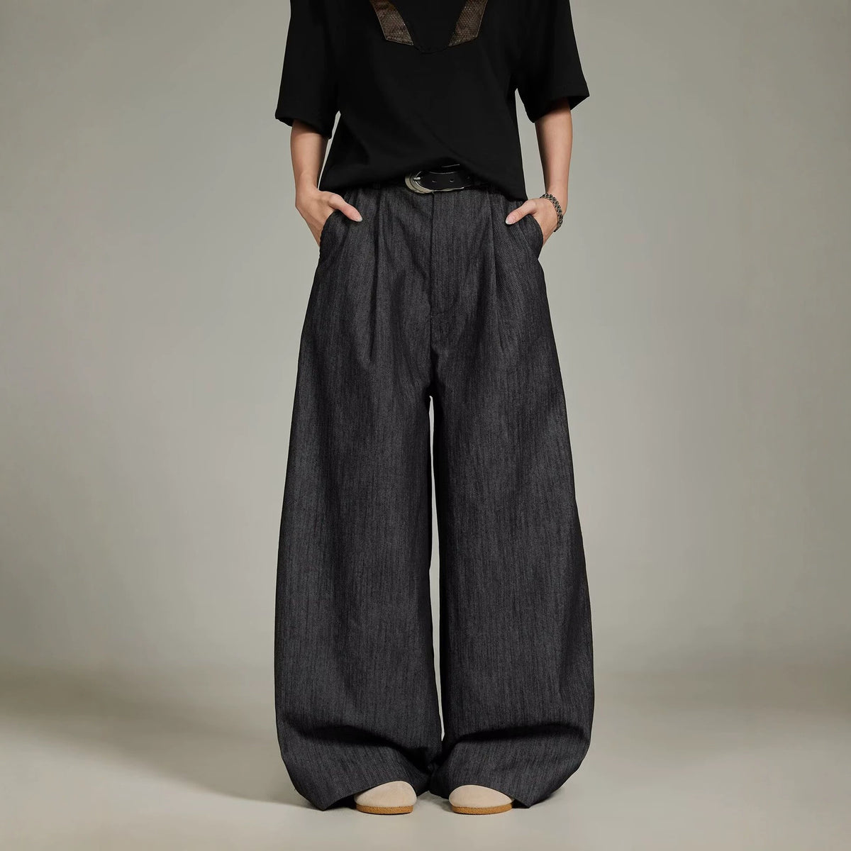 Preppy Casual Suit Pants for Men