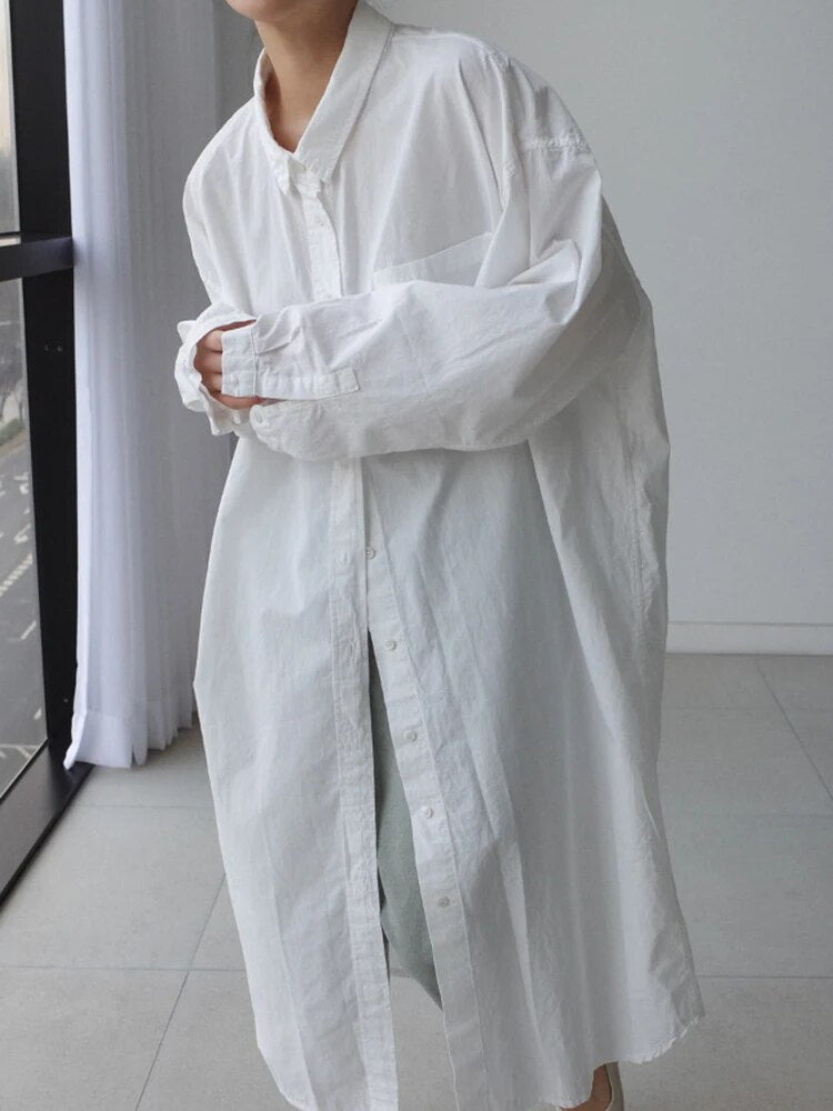 Long Sleeve Loose Fit Shirt