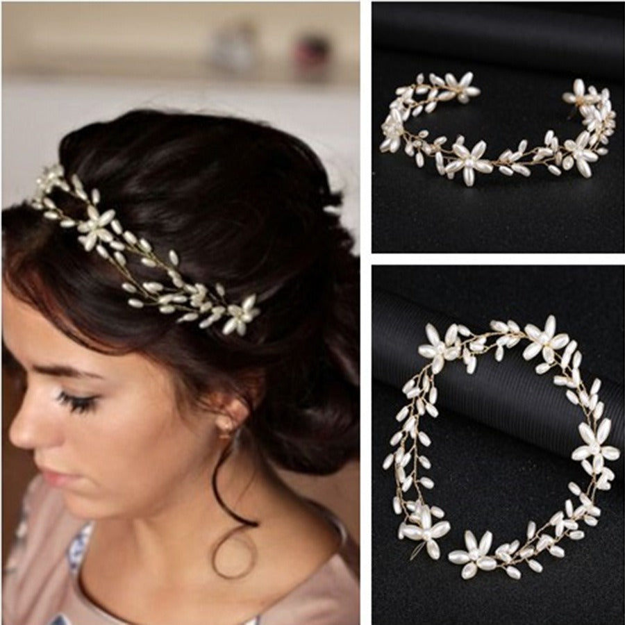 Twisted bead headwear