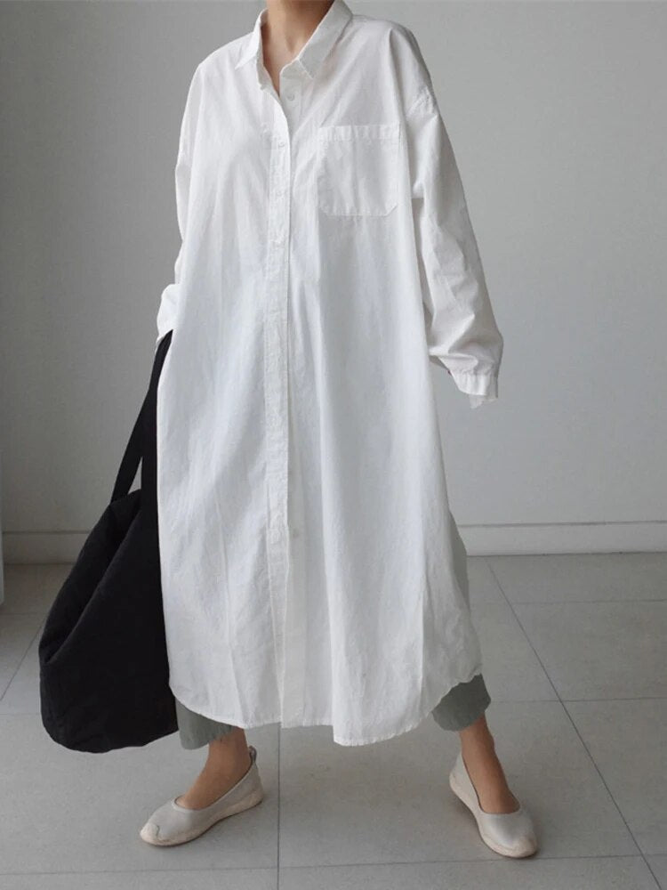 Long Sleeve Loose Fit Shirt