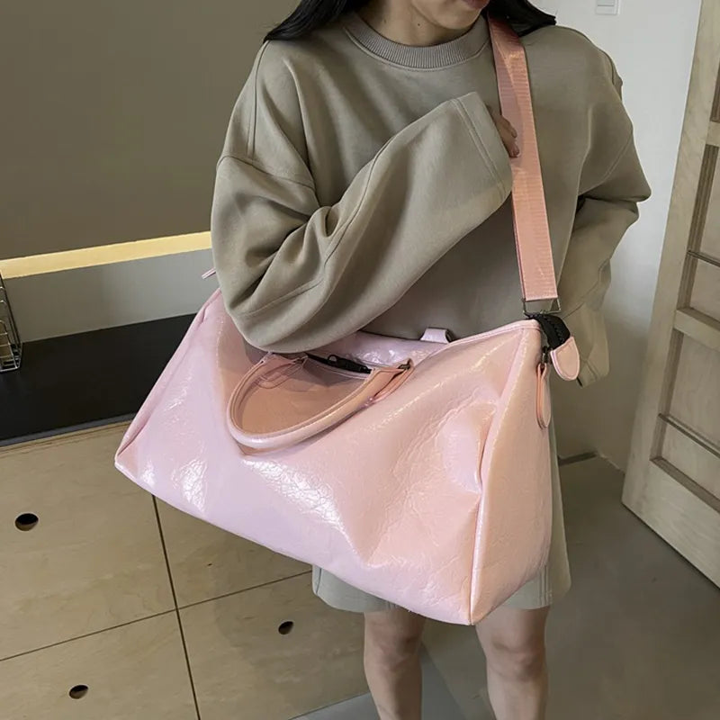 Leather Oversize Travel Bag
