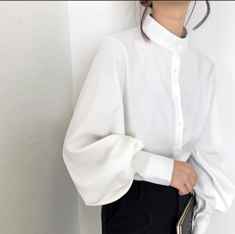 Big Lantern Sleeve Blouse for Women