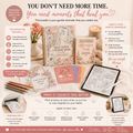 bundle affirmation cards and colouring book for women